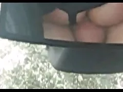 Татуиран червенокоса получава да опитате дълга черна пръчка