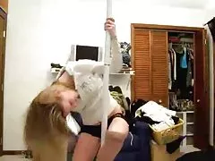 Малайски-малайски Сингапур масов в тоалетната (ниско качество)