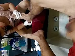 Горещи аматьорски уличница зрели гадно и чука с огромни лицето