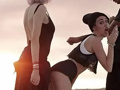 Couplesseekingteens Ава Дивайн анален жени и мъж 3way